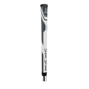 SuperStroke Traxion Tour Golf Club Grip, White/Gray (Midsize) | Advanced Surface Texture that Improves Feedback and Tack | Extreme Grip Provides Stability and Feedback | Even Hand Pressure