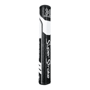 SuperStroke Traxion Tour Golf Putter Grip, Black/White (Tour 5.0) | Advanced Surface Texture that Improves Feedback and Tack | Minimize Grip Pressure with a Unique Parallel Design | Tech-Port