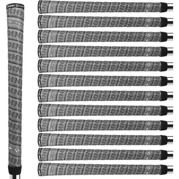 SuperStroke Traxion Wrap Club Grips Bundle (13) Standard - Gray