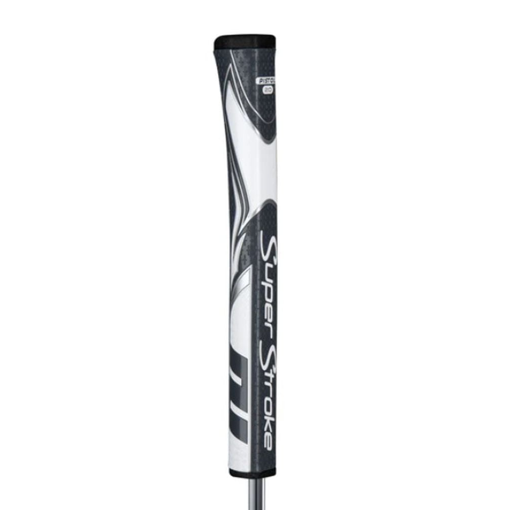 SuperStroke Golf Zenergy Pistol GT 2.0 Grips Gray/White