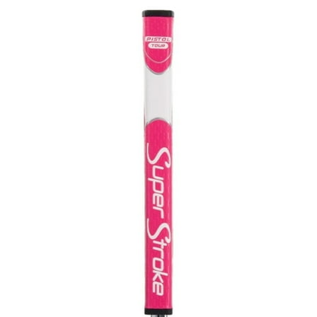 SuperStroke Zenergy Pistol Tour Putter Grip (Pink/White, 1.09", 69g) Golf NEW