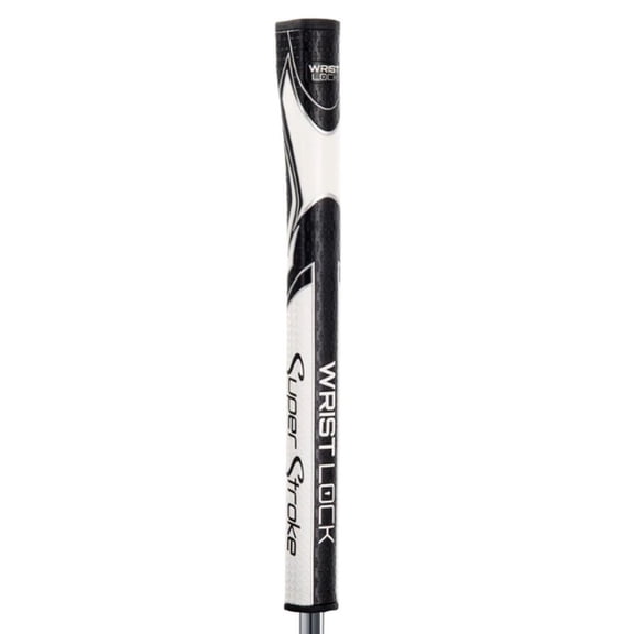 SuperStroke Zenergy Wristlock Putter Grip (Black/White, 13.75") Golf NEW
