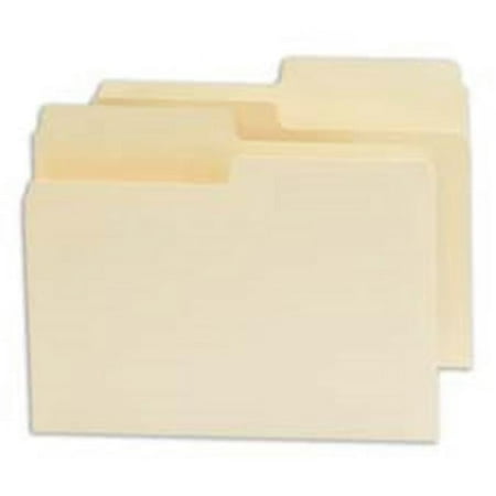 SuperTab Folders- Legal- .33 Cut Tab- 1-Ply- 11pt- Manila