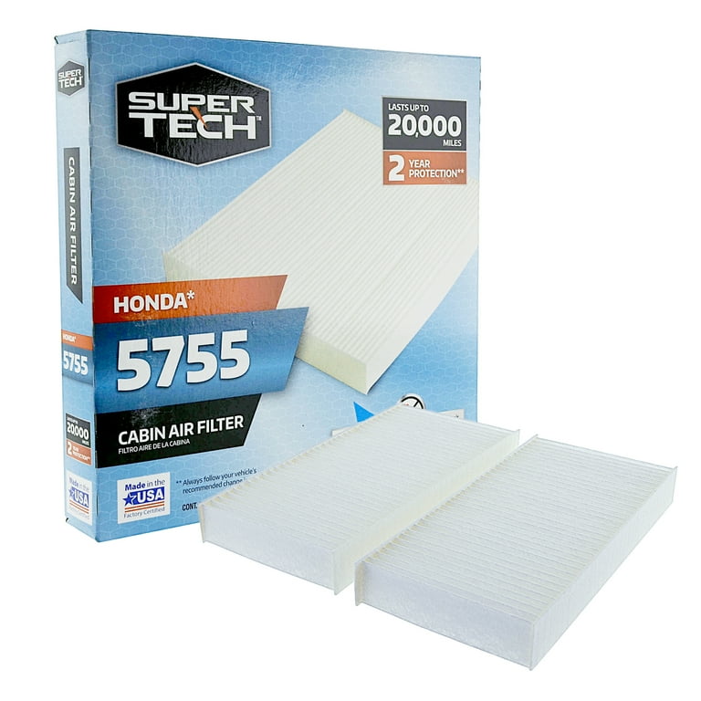 SuperTech Cabin Air Filter 5755 Replacement Air Dust Filter for