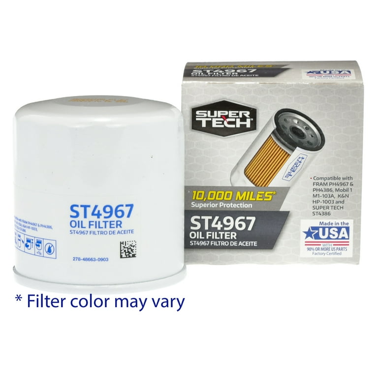 Super Tech Spin-on Oil Filter for Toyota Lexus Daihatsu Fits 10K