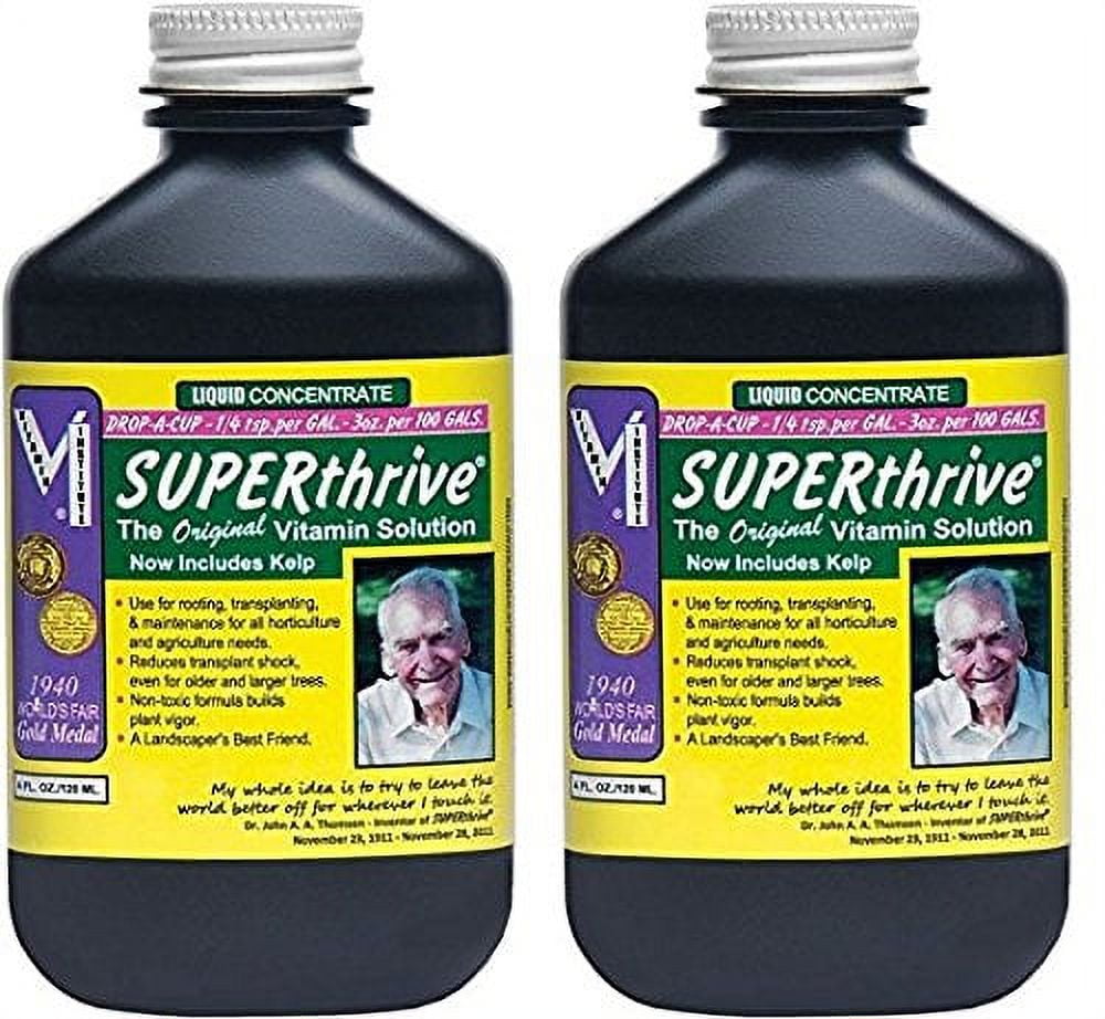 Superthrive SuperThrive Natural Fertilizer, 4 oz 2 Pack