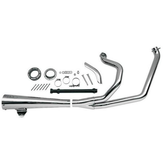 SuperTrapp 825-70883 2-Into-1 Megaphone System - Satin (Brushed)