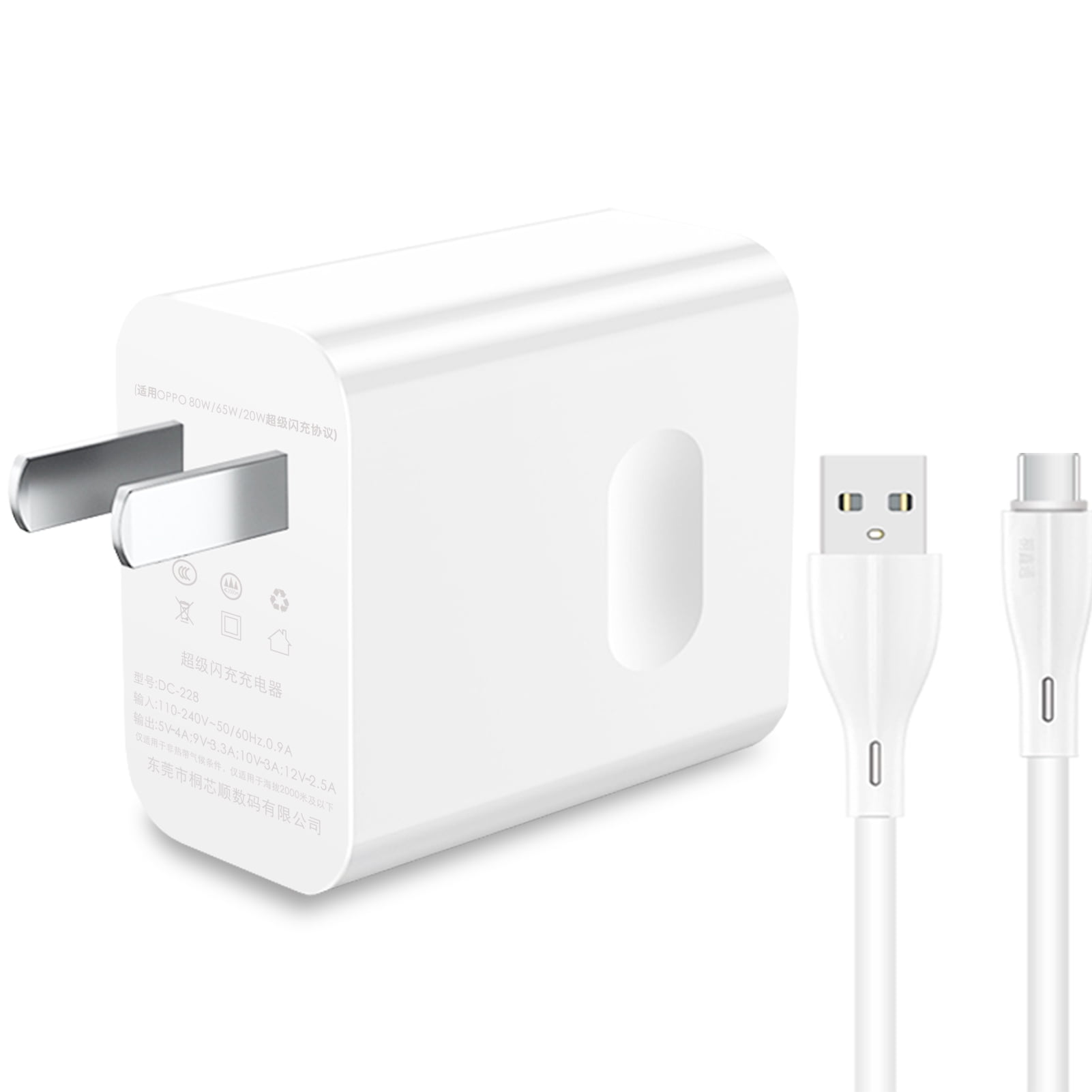 SuperVooc charger for oneplus 11 Nord CE2 N200 10 Pro 9T wall adapter with cable 1m,fast Charger for Realme 11 10 9 Pro Gt5 Q5 GT2 GT Neo2T Narzo 50 5G, SuperVooc adapter for OPPO Findx 5 Reno 10