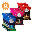 thumbnail image 1 of SuperWow Veggie Puffed Chips Variety Pack, 12ct, 4oz - 4x Tremendo Jalapeno, 4x Creamy Ranch, 4x Miso Sweet, 1 of 9