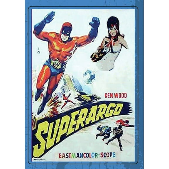 Superargo (aka Superargo and the Faceless Giants) (DVD), Sinister Cinema, Sci-Fi & Fantasy