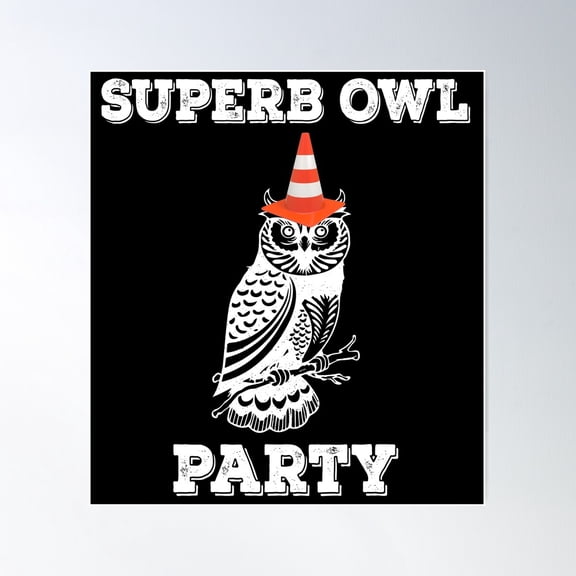 Superb Owl Party - What We Do In The Shadows Poster Wall Art, Modern Wall Decor For Living Room Bedroom, 12x18 UNFRAMED