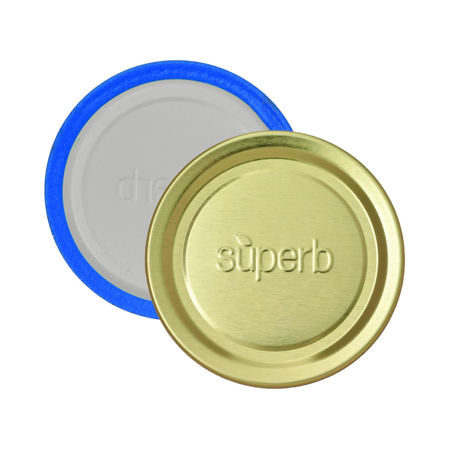 Superb Sealing Solutions Canning Lids, Mason Jar Regular Mouth Lid