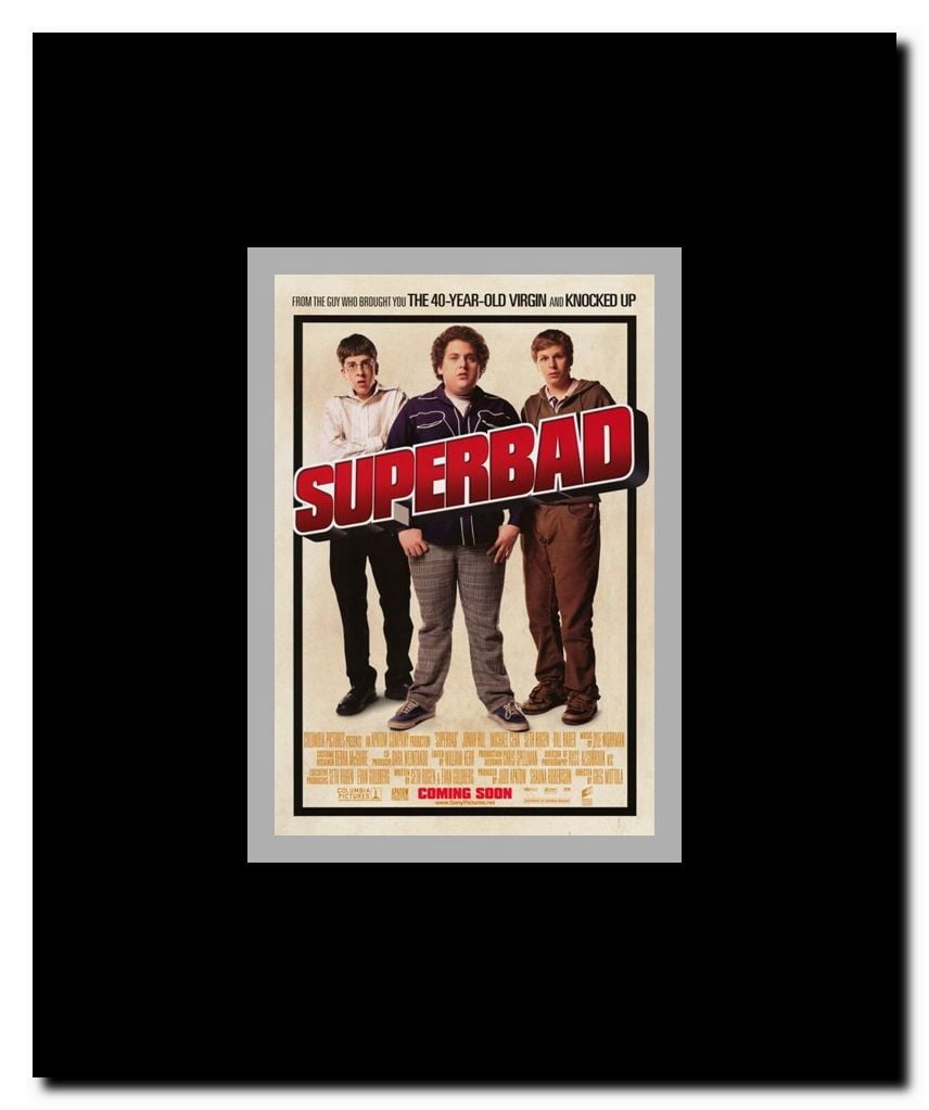 Superbad Framed Movie Poster