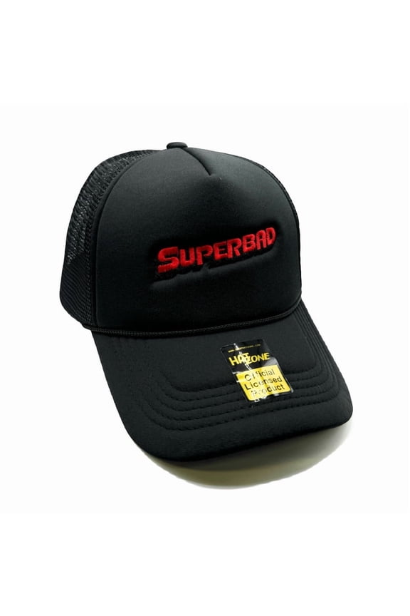 Superbad Mesh Trucker Snapback (Black)