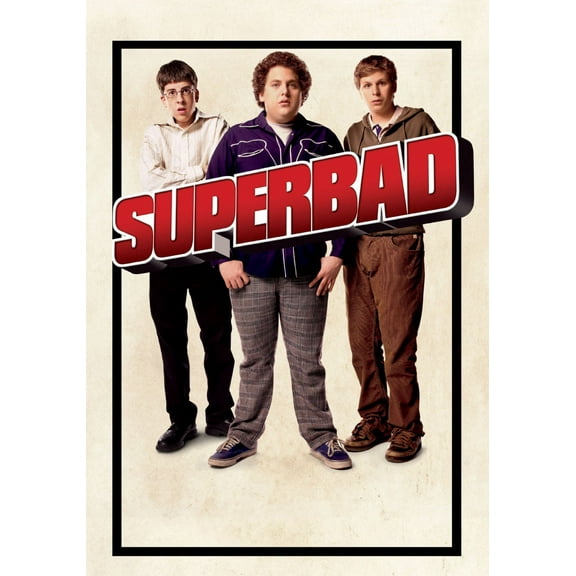 Superbad Movie Poster Giclee Print Reprint 27inx40in for any room 27x40 Square Adults Best Posters