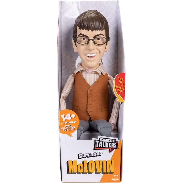 Superbad Shelf Talkers McLovin Pull String Plush Figure with Sounds ...