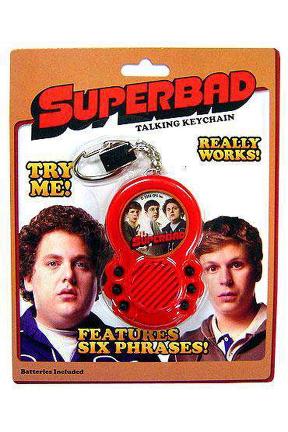 Superbad Talking Keychain
