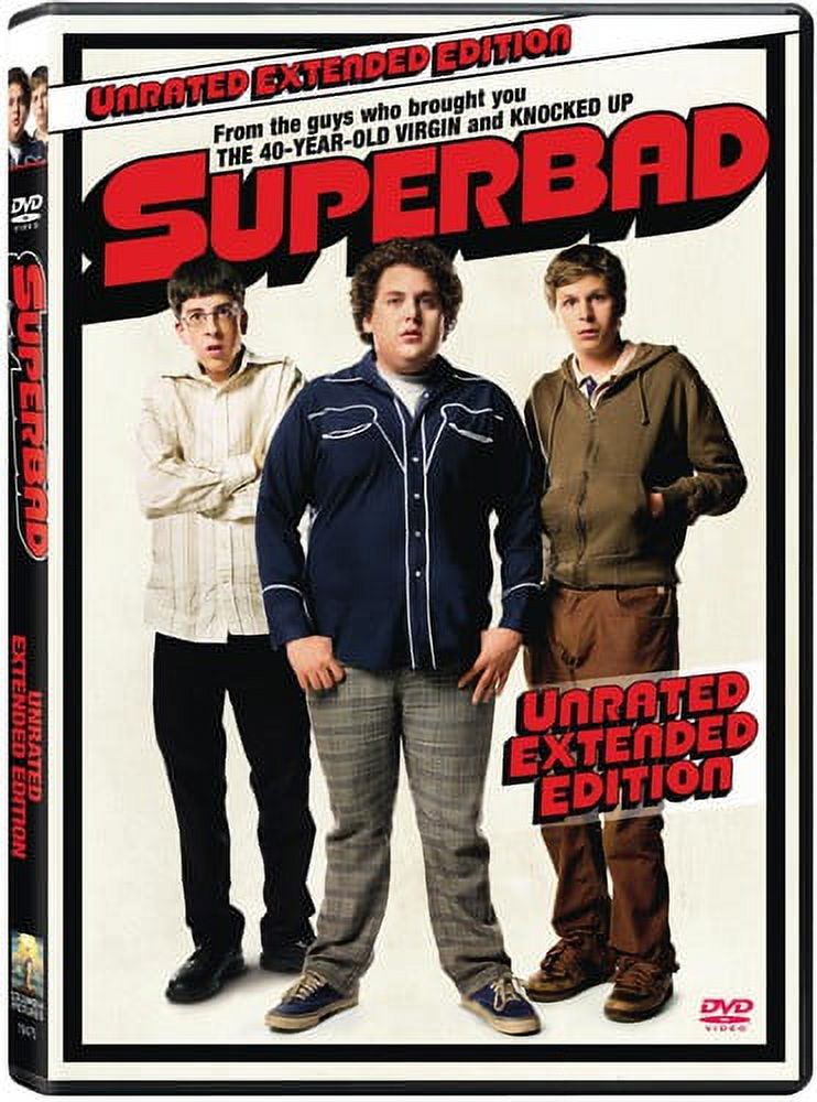 Superbad (Unrated) (DVD), Sony Pictures, Comedy - image 1 of 1
