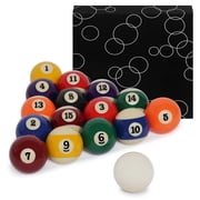 Superbilliards Mini Standard Billiard Balls Set, 16 Count