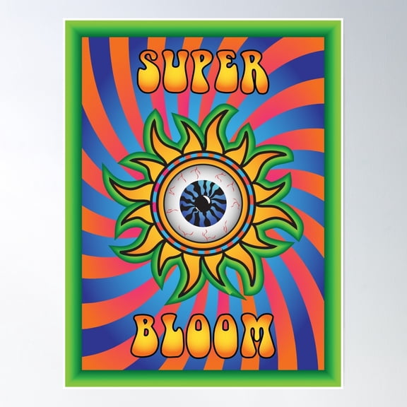 Superbloom Poster Wall Art, Modern Wall Decor, 16x24 UNFRAMED