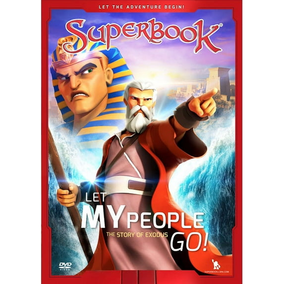Superbook: Let My People Go! : The Story of Exodus (Series #4) (DVD video)