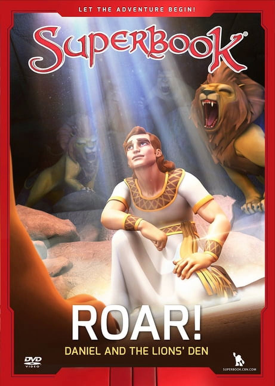 Roar! Daniel and the Lions' Den Hardcover Kids' Book