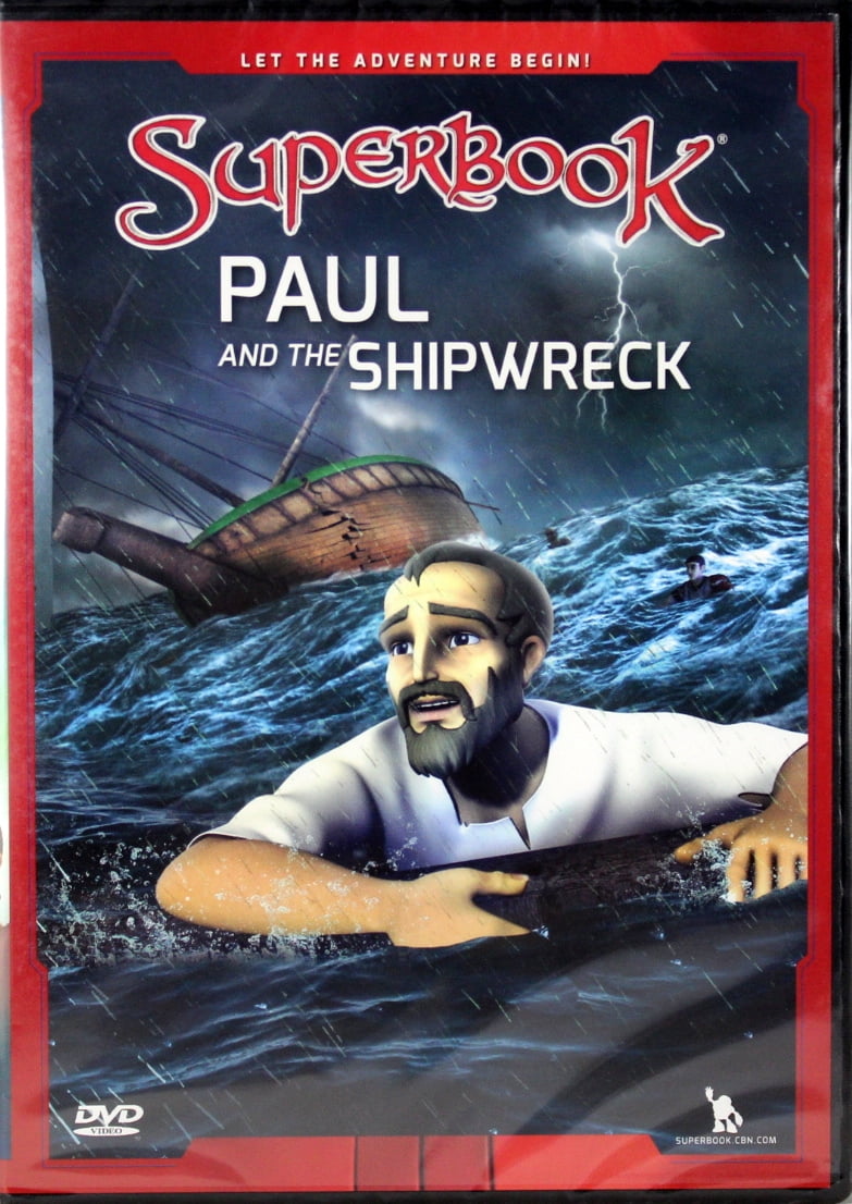 Superbook Season 2 Paul And The Shipwreck DVD - Walmart.com