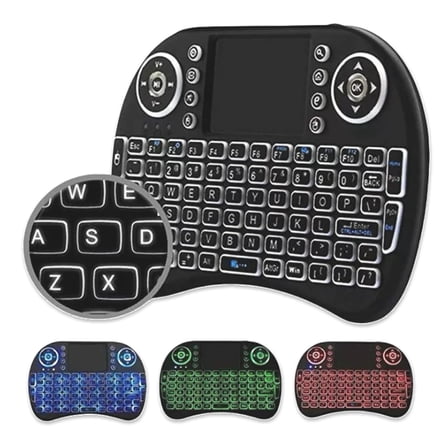 Superbox Backlit Mini Wireless Keyboard Touchpad for Android TV