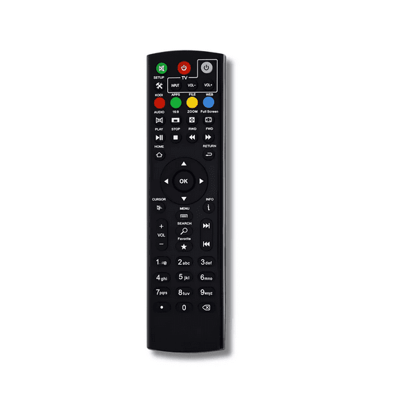 Superbox Remote Control Compatible with Octastream Q1, Elite II, MAX IV, and Superbox S1, S2, S3, S4, S5 Pro, S5 Max