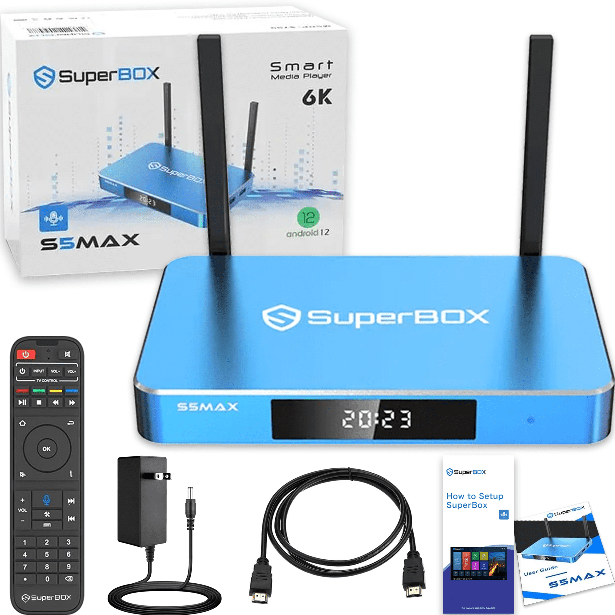 TX20 Pro 12K Android 16GB/256GB Ultra HD Voice Control Smart TV Box