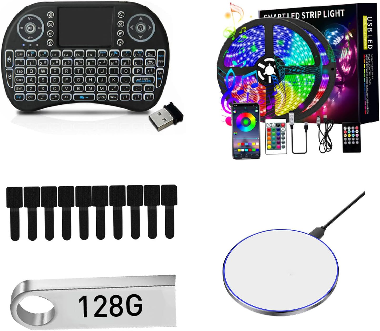Superbox S6 S5 Bluetooth RGB LED Strip Light , 128GB Flash Drive , Fast ...