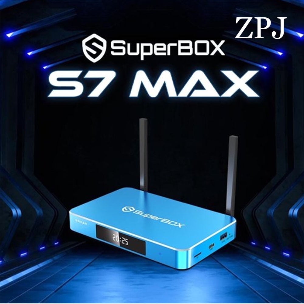 Superbox S7 Max S6 Max Smart TV Box | 64G eMMC | 6K Ultra HD Movies &Broadcasts | Time Shift | Lifetime Free Access!