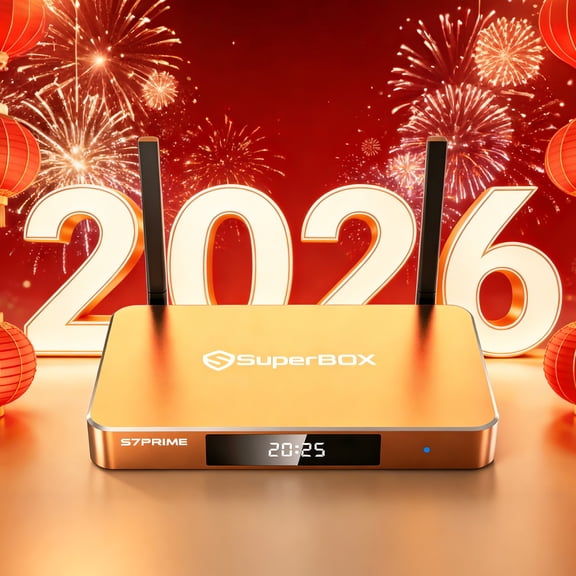 Superbox S7PRIME Android Home TV Device, Dual Band WiFi-6