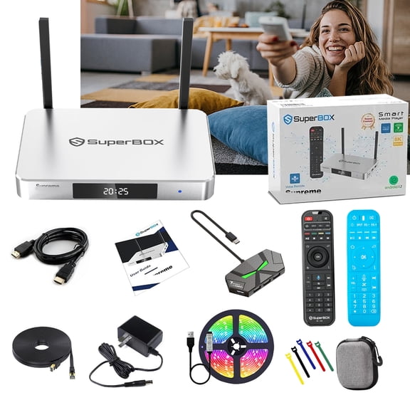 Superbox Supere.m.e Upgraded Version Smart TV Box 2026 4GB RAM 128GB