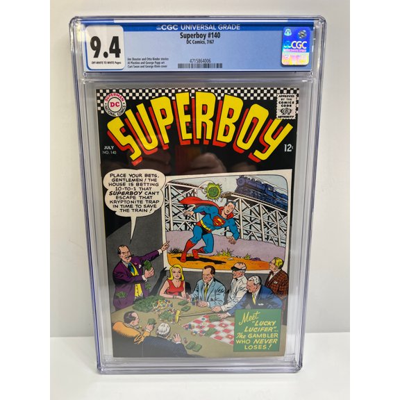 Superboy #140 - CGC 9.4 Comic Book