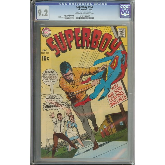 Superboy #161 - CGC 9.2 Comic Book