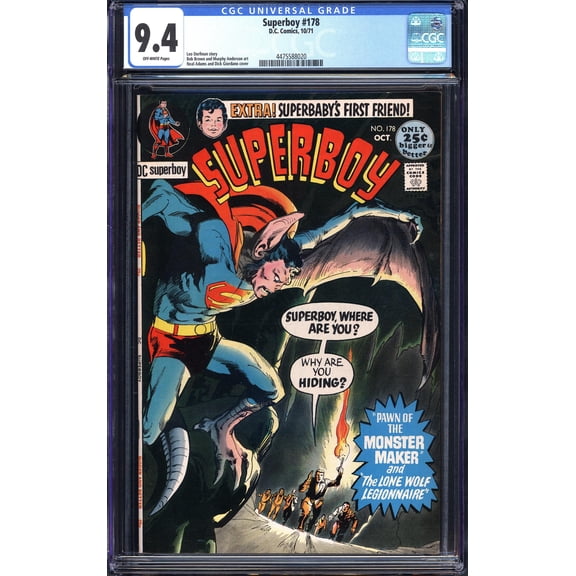 Superboy #178 - CGC 9.4 Comic Book