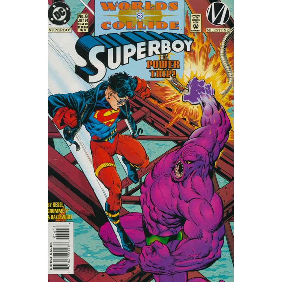 Superboy (3rd Series) #6 VF ; DC Comic Book