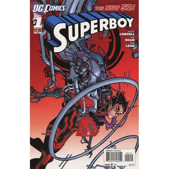 Superboy (5th Series) #1 (2nd) VF ; DC Comic Book