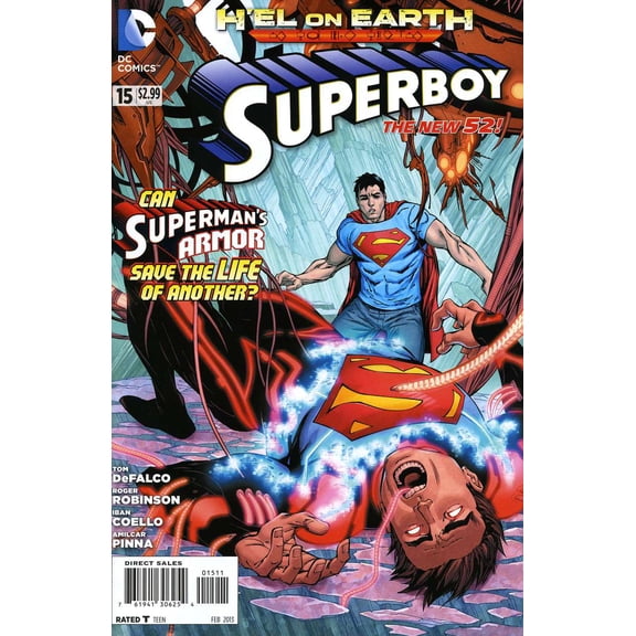 Superboy (5th Series) #15 VF ; DC Comic Book
