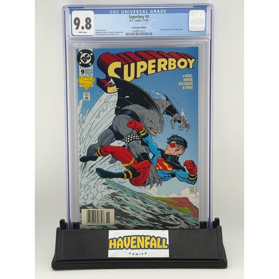 Superboy #9 - CGC 9.8 Comic Book