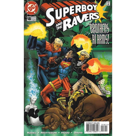 Superboy And the Ravers #18 VF ; DC Comic Book