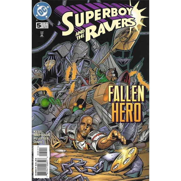 Superboy And the Ravers #5 VF ; DC Comic Book