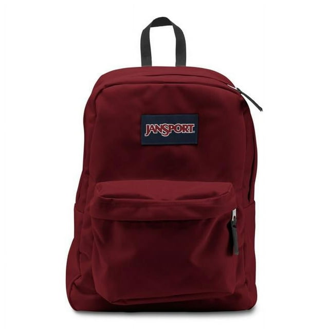 Superbreak School Backpack - Viking Red - Silver