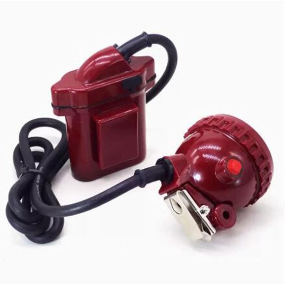 Superbright LED Mining Headlight,High Lumen Rechargeable Miner Lamp Hard Hat with Power Supply Lights Mining Lamp Waterproof Headlight, Explosion Proof Cap for Outdoor $$Sport & Recreation Other