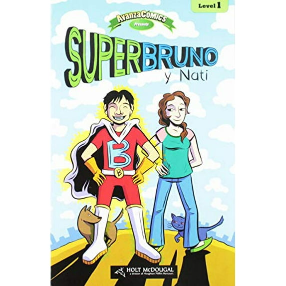 Pre-Owned AvanzaComics presenta Superbruno y Nati, Level 1 (Paperback) 0618766324 9780618766321