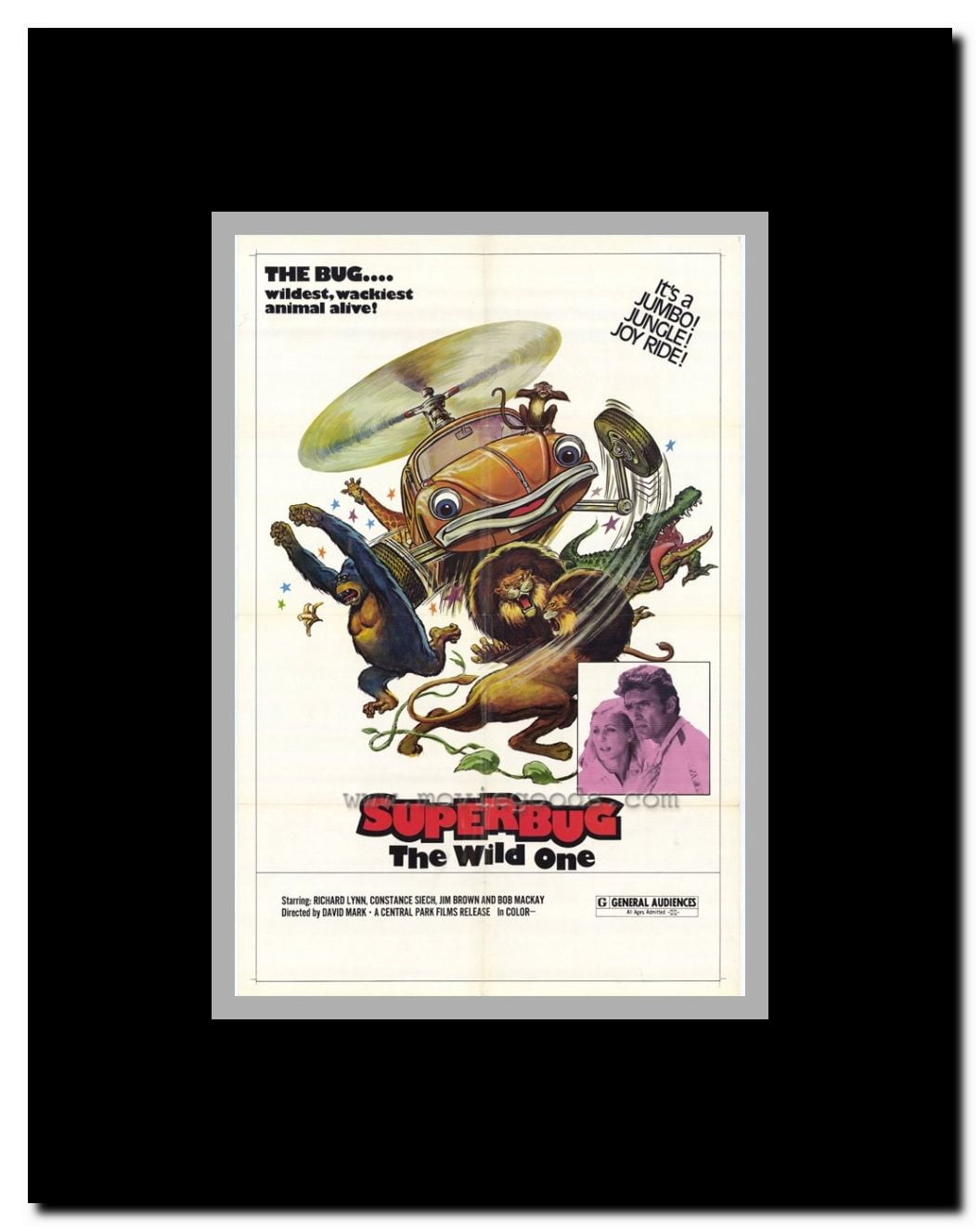 Superbug Framed Movie Poster