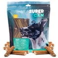 Supercan Bully Sticks for AIF4 Dogs 4"5" (25 Count) 100 Natural Farm