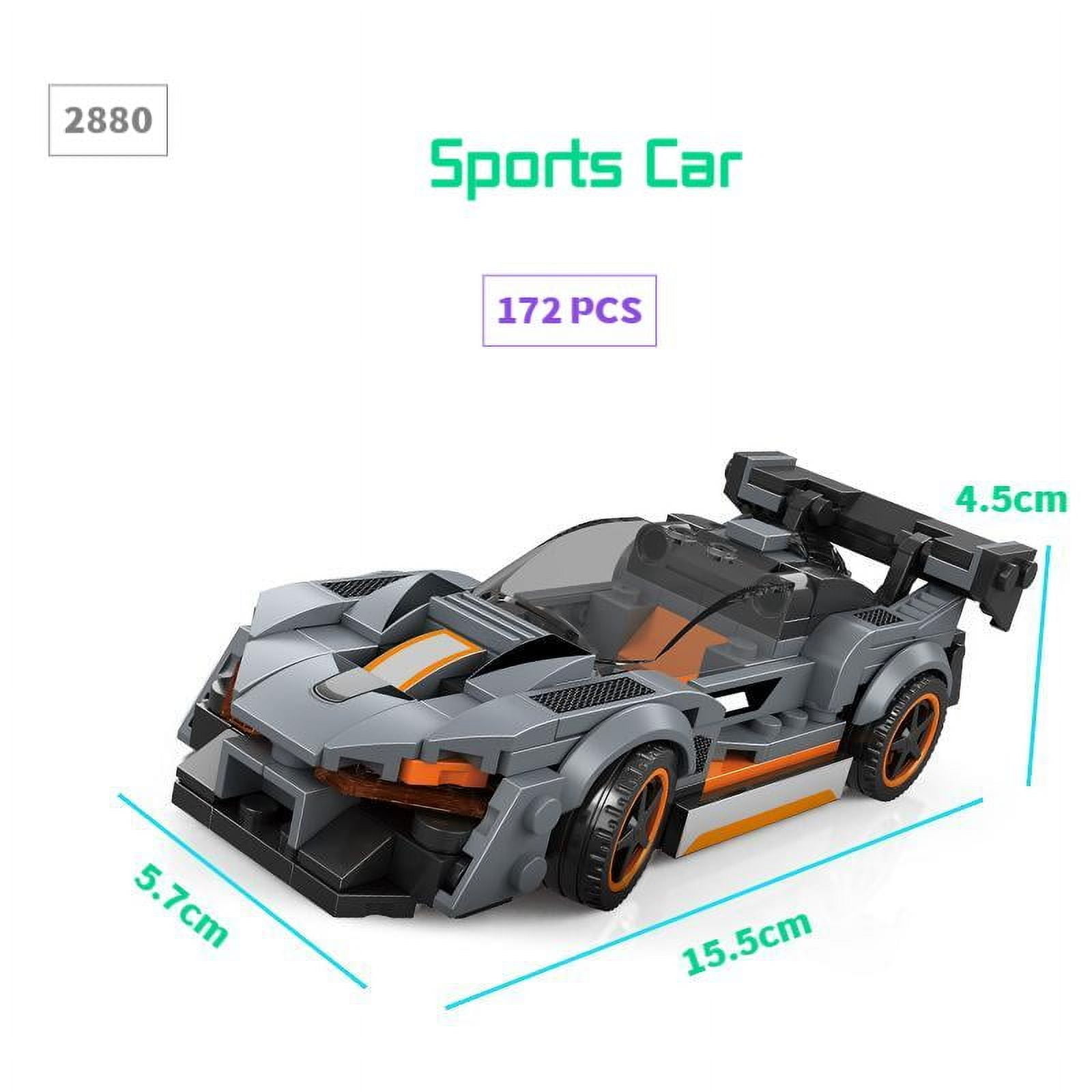 Supercar Building Blocks MOC Speed City Car Champion Racer Classic ...