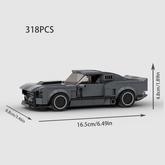giftSupercar City Speed Champions Car Racing Building Blocks MOC GT500 Racers World Famous Vehicle Technique Bricks Kids Toy Gift